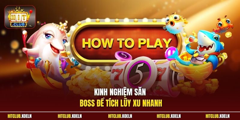 Kinh nghiệm săn boss để tích lũy xu nhanh